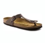 Birkenstock Gizeh Birkibuc Σανδάλια Mocha Regular Fit 0043751 Mocca