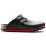 Επαγγελματικά Σαμπώ Με Ενδιάμεσο Στρώμα Αντικραδασμικό aπό EVA (Φελλός & Λάτεξ) με Κόκκινη Ρίγα 582634 BLACK - Image 2