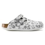 Επαγγελματικά Σαμπώ Birkenstock Super Grip Birkenstock Σχέδιο Paisley 1016664 BLACK / WHITE - Image 2