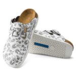 Επαγγελματικά Σαμπώ Birkenstock Super Grip Birkenstock Σχέδιο Paisley 1016664 BLACK / WHITE - Image 3