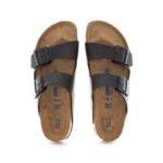 Birkenstock Arizona 1018223 Soft Footbed Birko-Flor UNISEX Σανδάλια σε Μαύρο Χρώμα Narrow Prof super Grip - Image 3