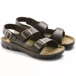 Birkenstock Ανδρικά Σανδάλια Kano Birko Flor 0500801 Dark Brown