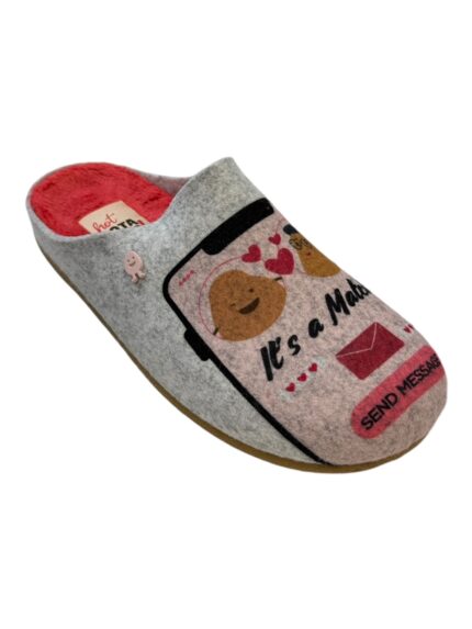 ΓΥΝΑΙΚΕΙΕΣ ΠΑΝΤΟΦΛΕΣ HOT POTATOES BY GIOSEPPO HASLACH GREY