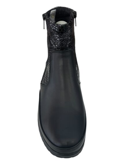 ΓΥΝΑΙΚΕΙΟ ΜΠΟΤΑΚΙ ΔΕΡΜΑΤΙΝΟ ΜΕ ΚΡΟΚΟ NATURELLE 1262N