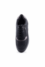 Γυναικεία Ανατομικά Sneakers MY SOFT 25M571 μαύρα - Image 4